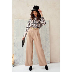 Women trousers model 182635 Roco Fashion - Quirked Elegance