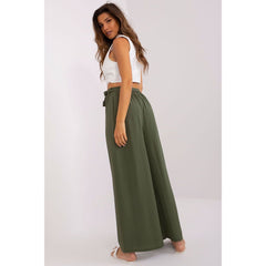 Women trousers model 183459 Och Bella - Quirked Elegance