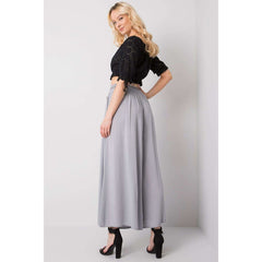 Women trousers model 183480 Och Bella - Quirked Elegance