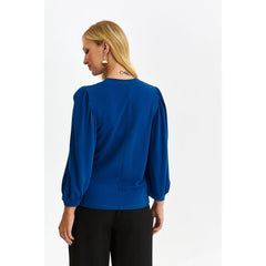 Modest Women's Blouse with Long Sleeves - Quirked Elegance