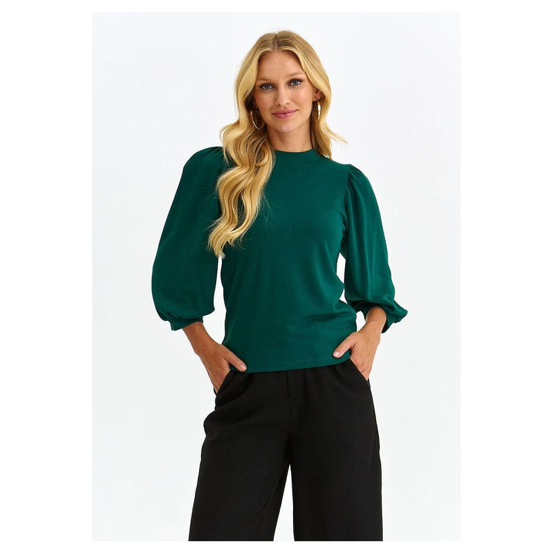 Modest Women's Blouse with Long Sleeves - Quirked Elegance