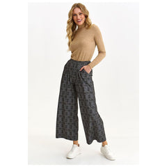 Women trousers model 184927 Top Secret - Quirked Elegance