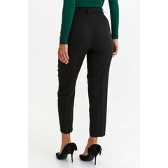 Women trousers model 185507 Top Secret - Quirked Elegance