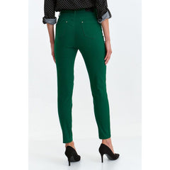 Women trousers model 185509 Top Secret - Quirked Elegance