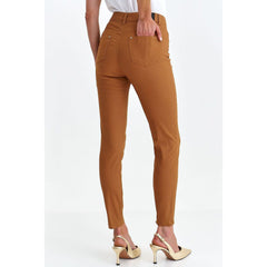 Women trousers model 185510 Top Secret - Quirked Elegance