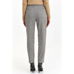 Women trousers model 185657 Top Secret - Quirked Elegance