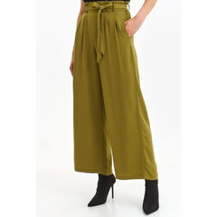 Women trousers model 185658 Top Secret - Quirked Elegance