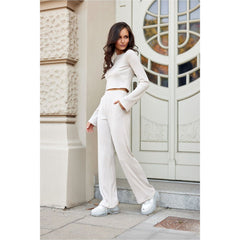 Women trousers model 185974 Roco Fashion - Quirked Elegance