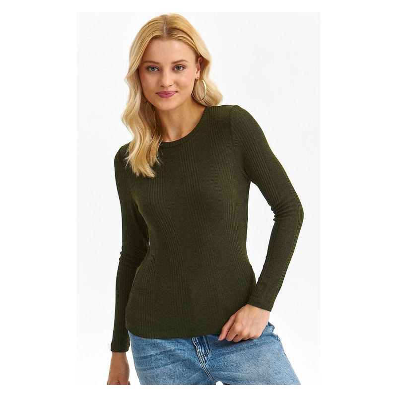 Modest Women's Casual Long Sleeve Blouse - Quirked Elegance
