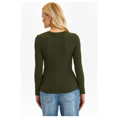 Modest Women's Casual Long Sleeve Blouse - Quirked Elegance