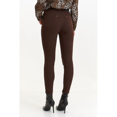 Women trousers model 186876 Top Secret - Quirked Elegance