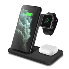 3in1 Wireless Fast Charger Dock Station - Quirked Elegance